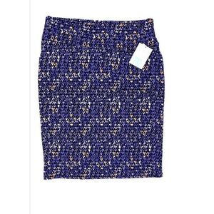 LuLaRoe Cassie Skirt Pencil Crepe Purple 2XL‎